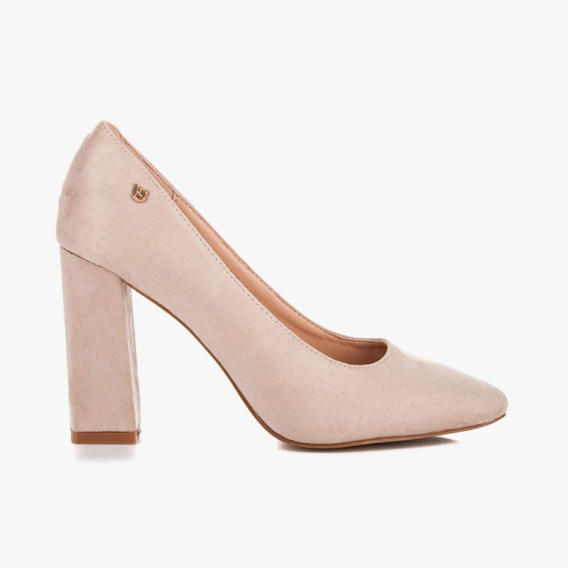 Giày cao gót đế vuông Lizoleor Slip On dành cho nữ mũi nhọn