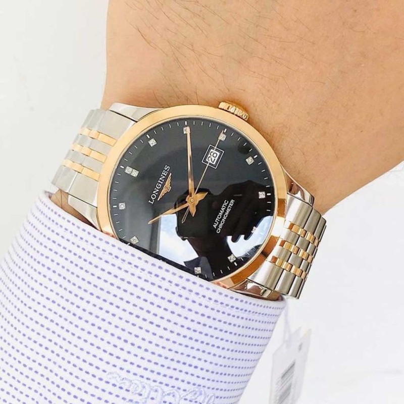 Đồng Hồ Longines Record Collection Nam L2.821.5.57.7 - Hàng Lướt